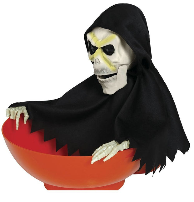 Halloween Kom Met Skelet 24m - Partywinkel - 8434077267905