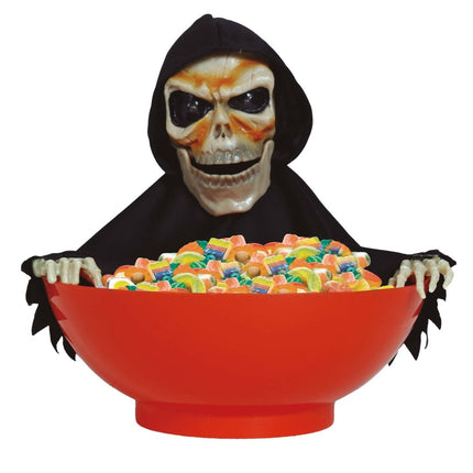 Halloween Kom Met Skelet 24m - Partywinkel - 8434077267905