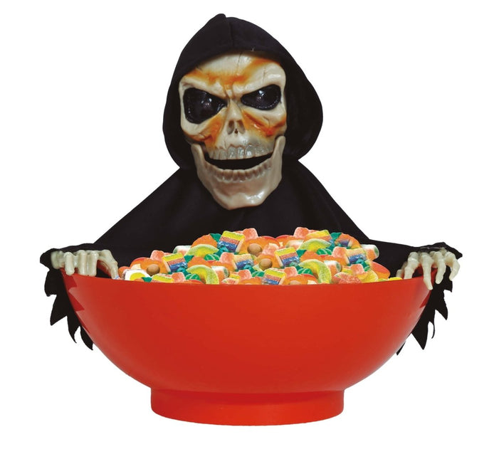 Halloween Kom Met Skelet 24m - Partywinkel - 8434077267905