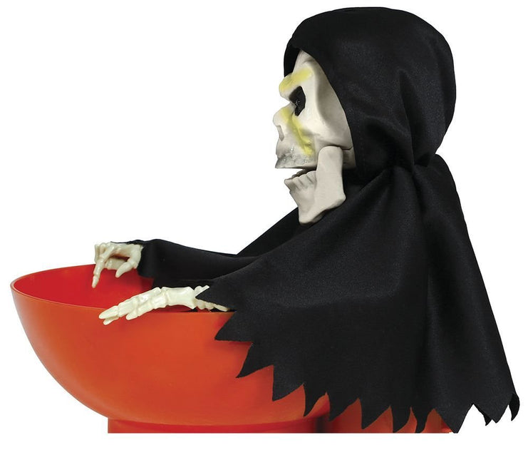 Halloween Kom Met Skelet 24m - Partywinkel - 8434077267905