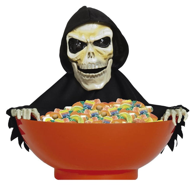 Halloween Kom Met Skelet 24m - Partywinkel - 8434077267905