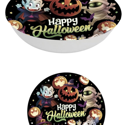 Halloween Kom Monsters 32cm - Partywinkel - 8434077269145