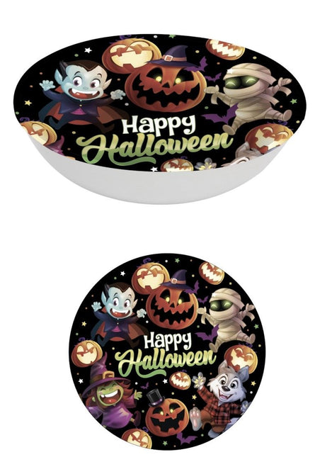 Halloween Kom Monsters 32cm - Partywinkel - 8434077269145