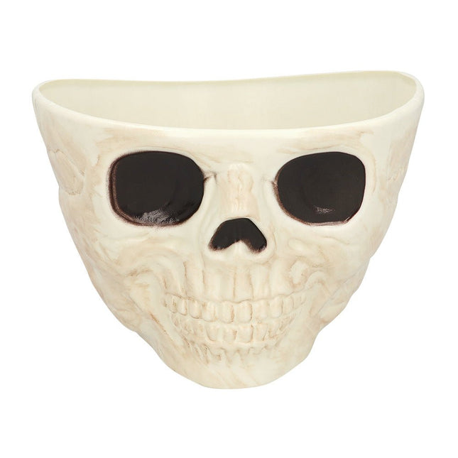 Halloween Kom Schedel 26cm van Boland koop je bij Partywinkel