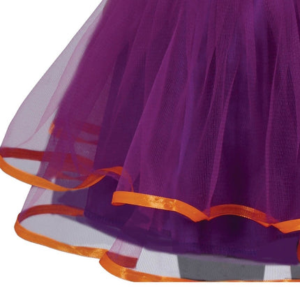 Halloween Kostuum Baby Heks Paars/Oranje van Fiestas Guirca koop je bij Partywinkel
