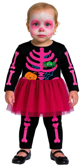 Halloween Kostuum Baby Schattige Skelet van Fiestas Guirca koop je bij Partywinkel
