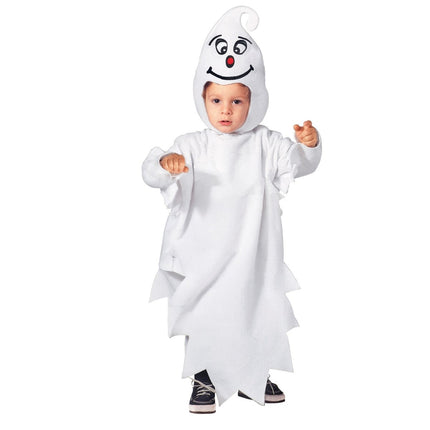 Halloween Kostuum Blauw Wit Baby Spook van Widmann koop je bij Partywinkel