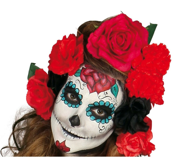 Halloween Kostuum Dames Jurk Skelet Day Of The Dead van Fiestas Guirca koop je bij Partywinkel