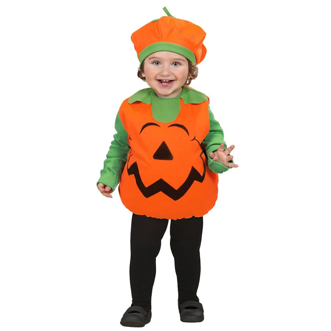 Halloween Kostuum Groen Baby Pompoen van Widmann koop je bij Partywinkel