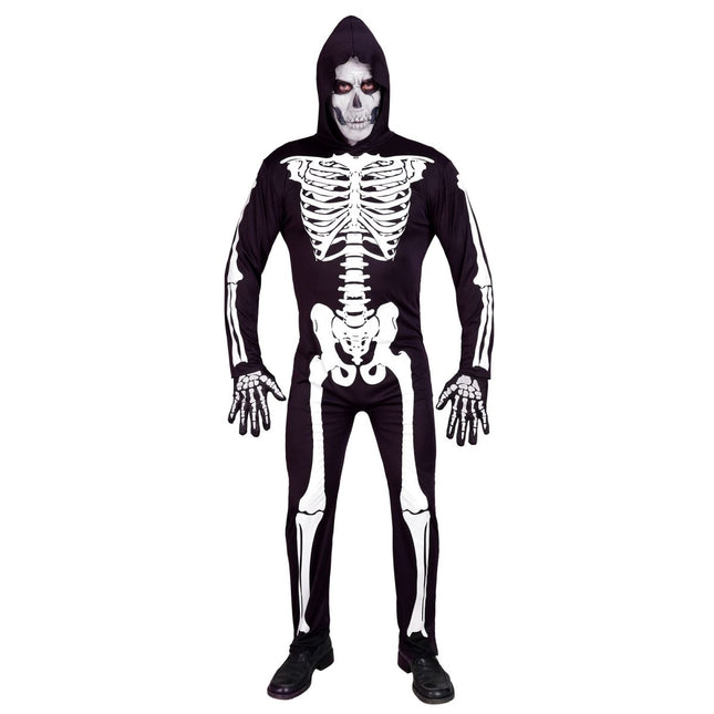 Halloween Kostuum Heren Skelet 2 delig van Widmann koop je bij Partywinkel