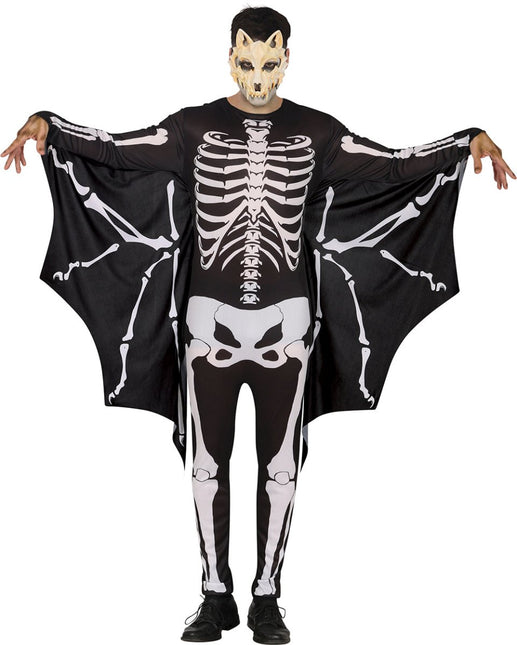 Halloween Kostuum Heren Vleermuis Skelet van Fiestas Guirca koop je bij Partywinkel