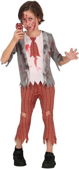 Halloween Kostuum Jongen Zombie Scholier van Fiestas Guirca koop je bij Partywinkel