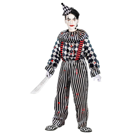 Halloween Kostuum Kind Clown 4 delig van Widmann koop je bij Partywinkel