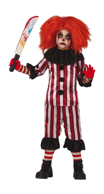 Halloween Kostuum Kind Clown Rood/Wit van Fiestas Guirca koop je bij Partywinkel