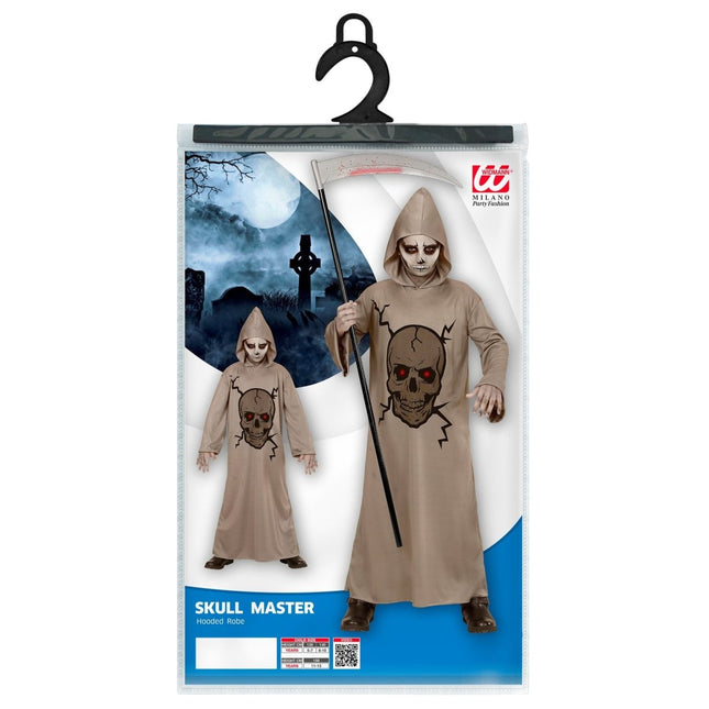 Halloween Kostuum Kind Schedel Meester van Widmann koop je bij Partywinkel