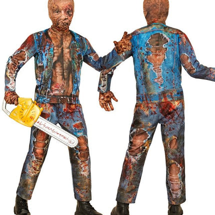 Halloween Kostuum Kind Zombie Jeans van Widmann koop je bij Partywinkel