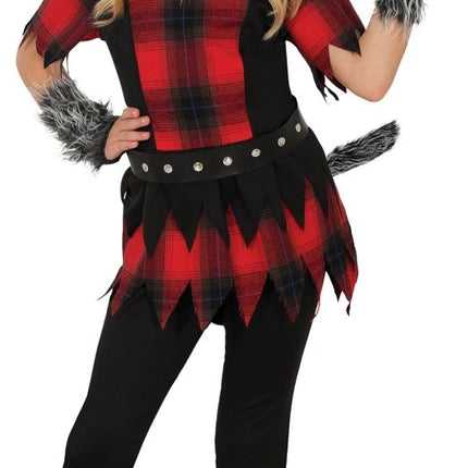 Halloween Kostuum Meisje Weerwolf van Fiestas Guirca koop je bij Partywinkel