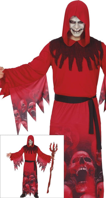 Halloween Kostuum Rood Heren Reaper van Fiestas Guirca koop je bij Partywinkel