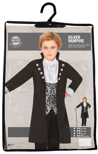 Halloween Kostuum Zwart Jongen Vampier van Fiestas Guirca koop je bij Partywinkel
