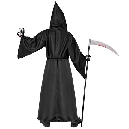Halloween Kostuum Zwart Kind Magere Hein van Widmann koop je bij Partywinkel
