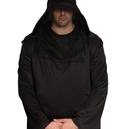 Halloween Kostuum Zwart Magere Hein van Partychimp koop je bij Partywinkel