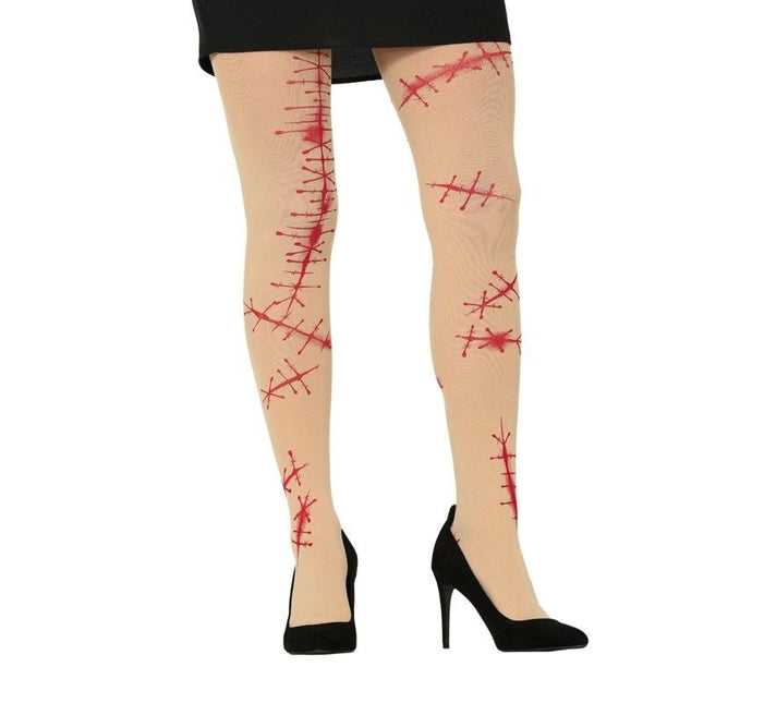 Halloween Kousen Littekens van Fiestas Guirca koop je bij Partywinkel