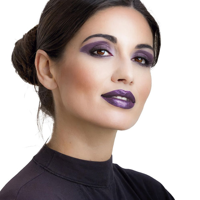 Halloween Lippenstift Paars - Partywinkel - 8434077154595
