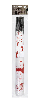 Halloween Loper Wit Bloed 60cm 4,5m - Partywinkel - 8712026721099