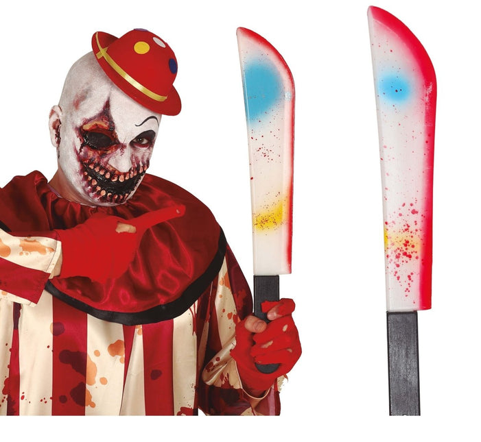 Halloween Machete Meerkleurig 54cm van Fiestas Guirca koop je bij Partywinkel