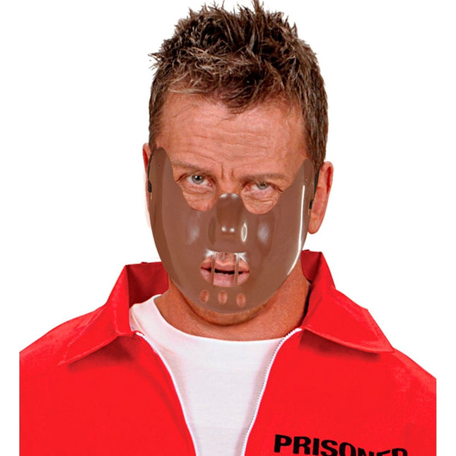 Halloween Masker Bruin Mond van Widmann koop je bij Partywinkel