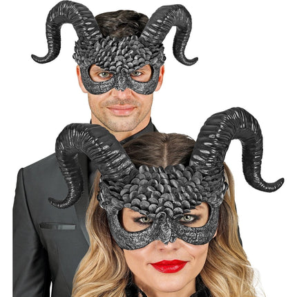 Halloween Masker Demoon van Widmann koop je bij Partywinkel
