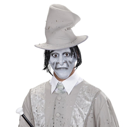 Halloween Masker Grijs Monster van Widmann koop je bij Partywinkel