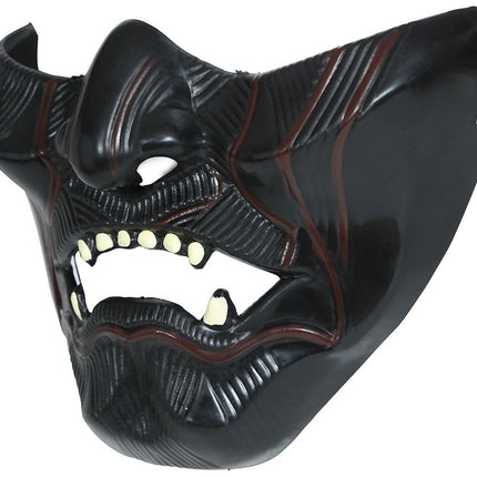 Halloween Masker Half Japan - Partywinkel - 8434077200674