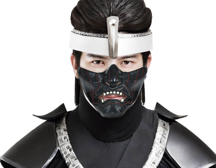 Halloween Masker Half Japan - Partywinkel - 8434077200674