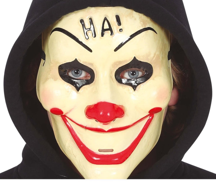 Halloween Masker Horror Clown van Fiestas Guirca koop je bij Partywinkel