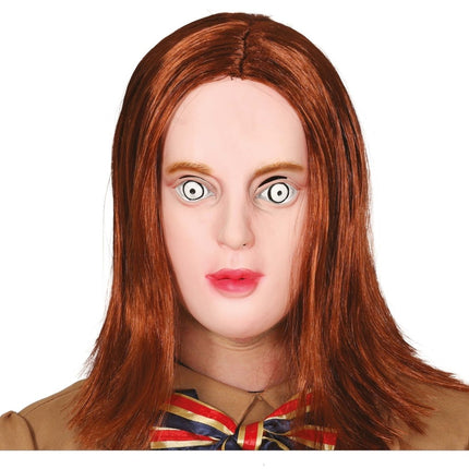 Halloween Masker Killer Pop Met Haar - Partywinkel - 8434077205396