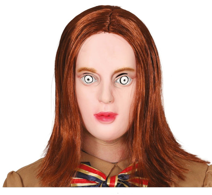 Halloween Masker Killer Pop Met Haar - Partywinkel - 8434077205396