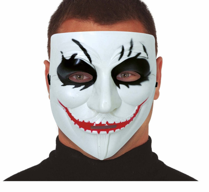 Halloween Masker Lachend van Fiestas Guirca koop je bij Partywinkel