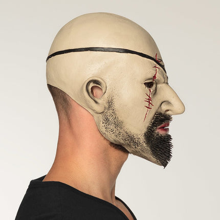 Halloween Masker Piraat van Boland koop je bij Partywinkel