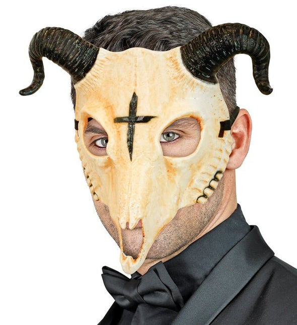 Halloween Masker Ram Kruis van Widmann koop je bij Partywinkel