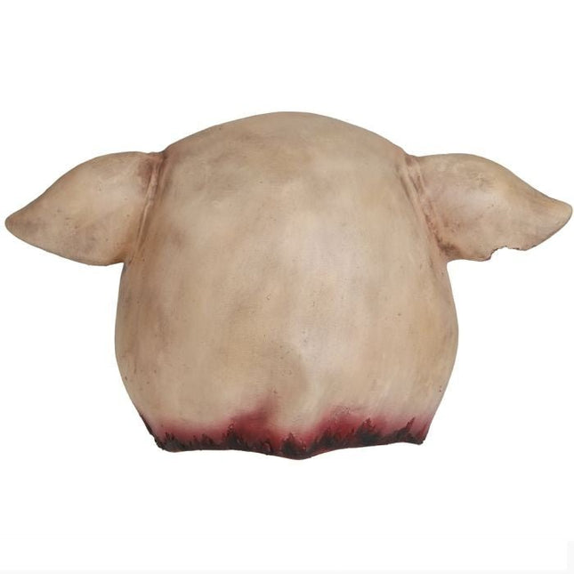 Halloween Masker Rood Roze Varken - Partywinkel - 8434077205426