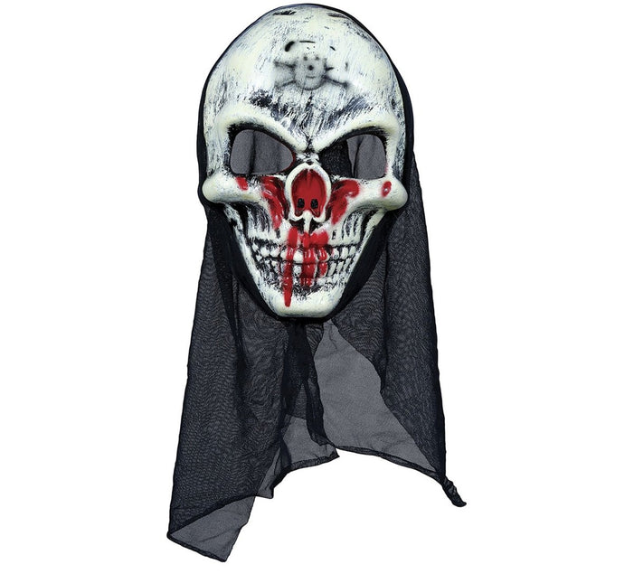 Halloween Masker Schedel Bloed van Fiestas Guirca koop je bij Partywinkel