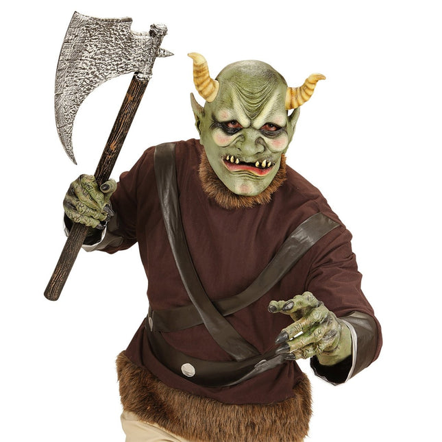 Halloween Masker Slechte Orc van Widmann koop je bij Partywinkel