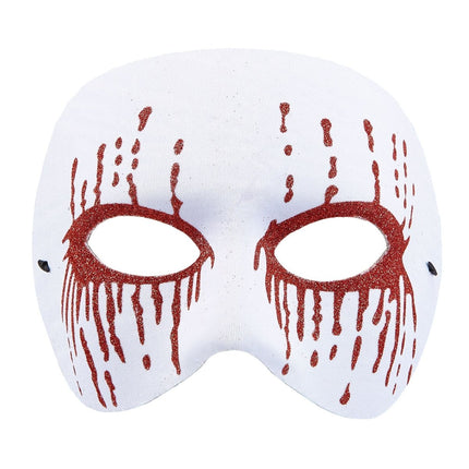 Halloween Masker Wit Psychopaat van Widmann koop je bij Partywinkel