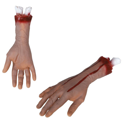 Halloween Nep Hand 31cm van Fiestas Guirca koop je bij Partywinkel