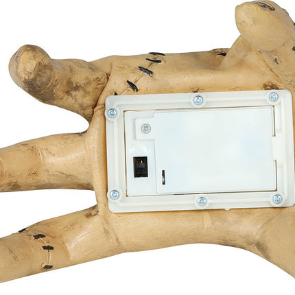 Halloween Nep Hand Beweegbaar Met Geluid 15cm van Fiestas Guirca koop je bij Partywinkel