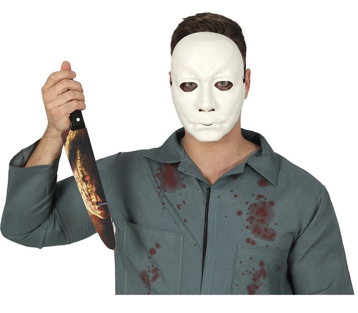 Halloween Nep Mes Serie Killer 37cm - Partywinkel - 8434077164495