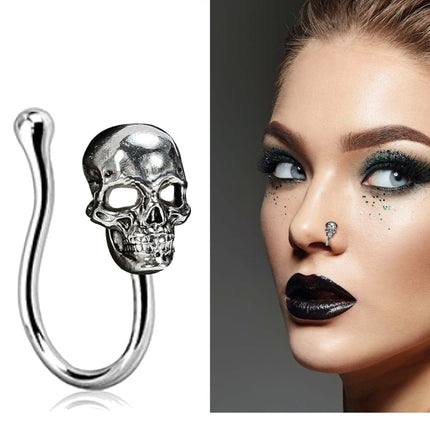 Halloween Nep Piercing Schedel - Partywinkel - 8434077269015