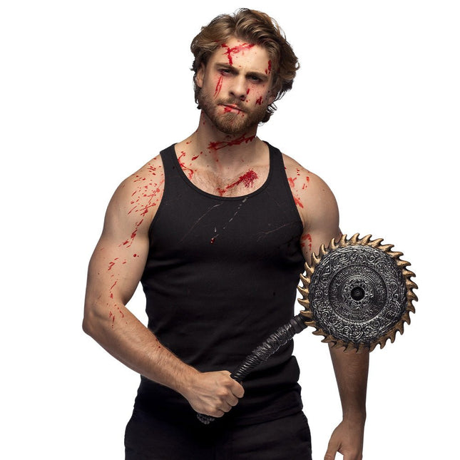 Halloween Nep Zaag Met Bloed van Boland koop je bij Partywinkel