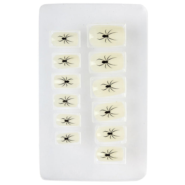 Halloween Nepnagels Spin Glow In The Dark van Widmann koop je bij Partywinkel